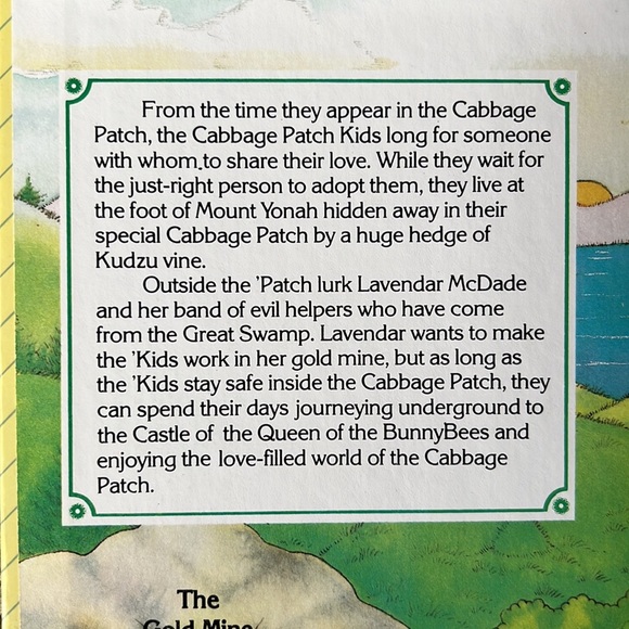 Cabbage Patch Kids 1984 Vintage Book - The Great Rescue - Picture 3 of 6
